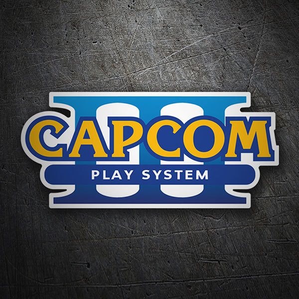 Car & Motorbike Stickers: Capcom Play System III