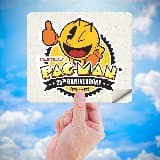 Car & Motorbike Stickers: Pac-Man 25th Anniversary 5