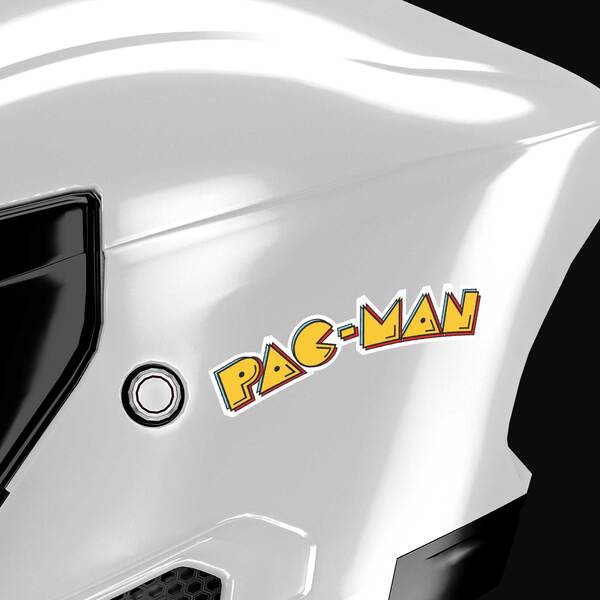 Car & Motorbike Stickers: Pac-Man Logo