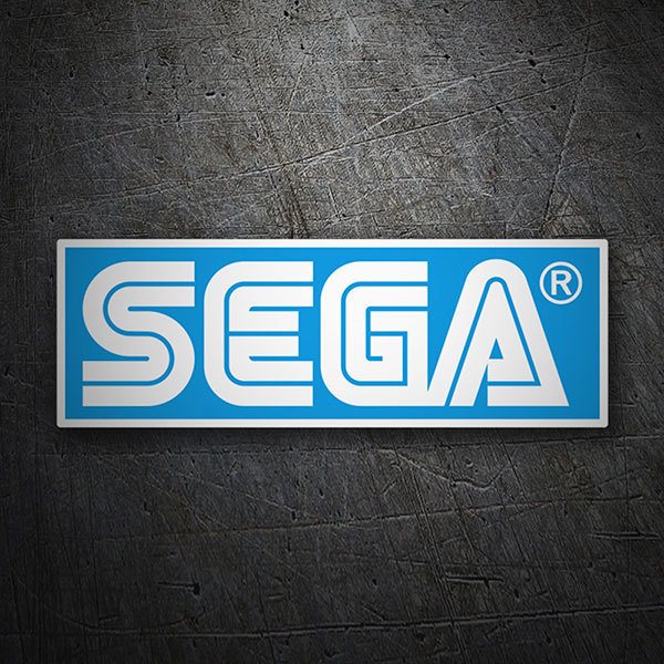 Car & Motorbike Stickers: Sega Logo