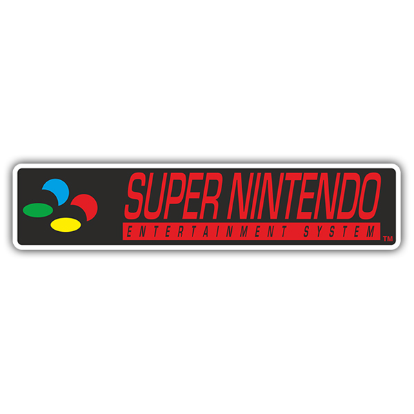 Car & Motorbike Stickers: Super Nintendo