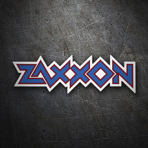 Car & Motorbike Stickers: Zaxxon Logo