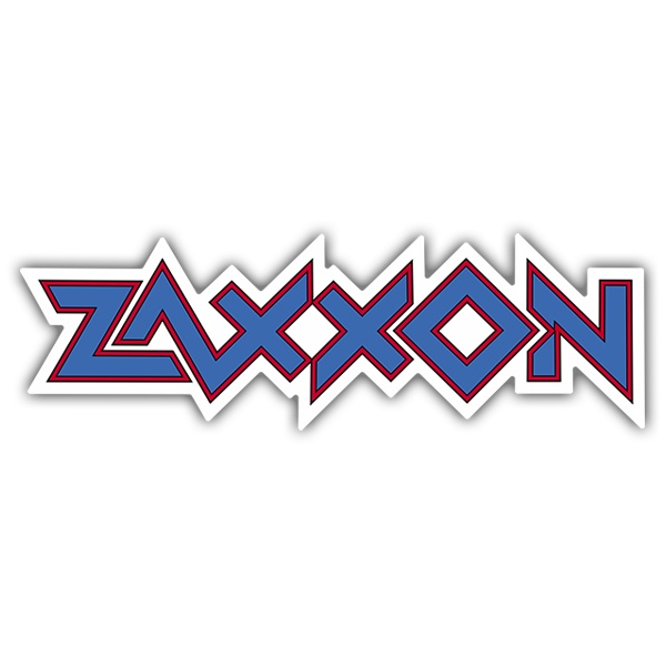 Car & Motorbike Stickers: Zaxxon Logo