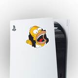 Car & Motorbike Stickers: Homer eats walls 5