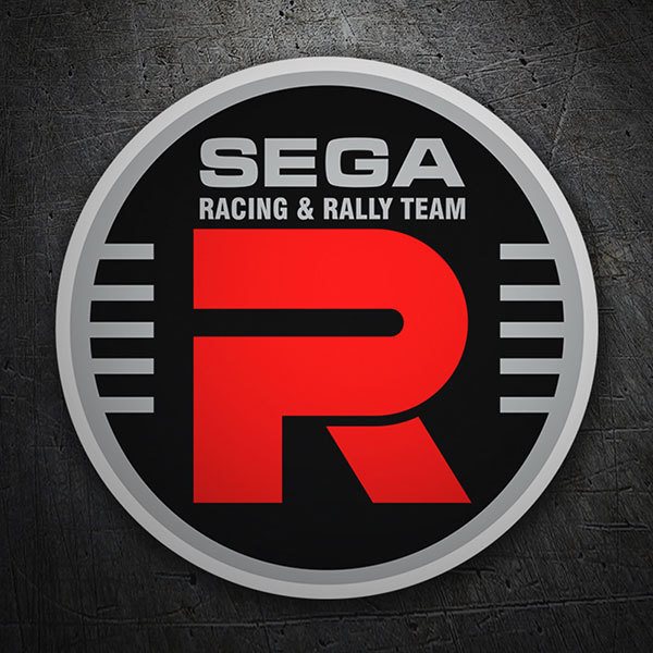 Car & Motorbike Stickers: Sega Racing & Rally Team