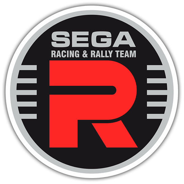 Car & Motorbike Stickers: Sega Racing & Rally Team