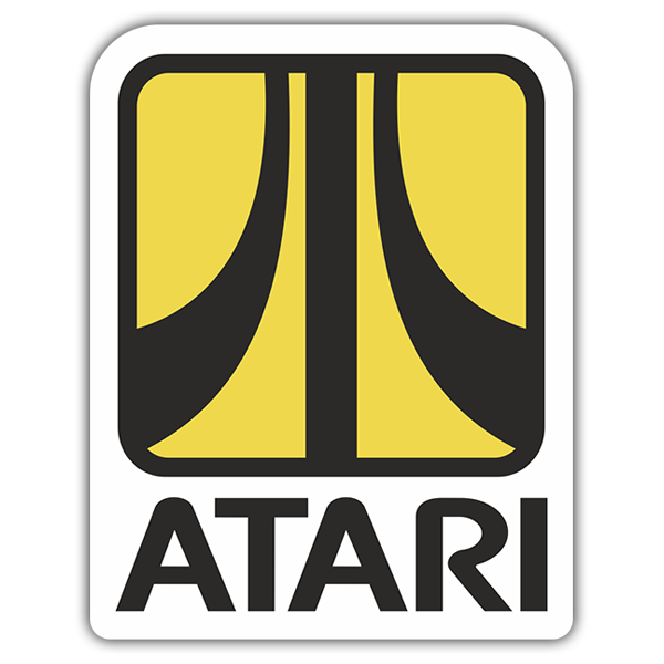 Car & Motorbike Stickers: Atari Logo