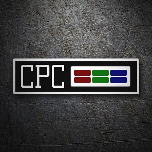 Car & Motorbike Stickers: Amstrad CPC 1