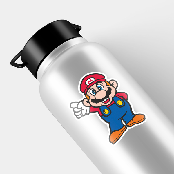 Car & Motorbike Stickers: Super Mario Top