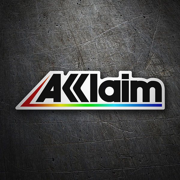 Car & Motorbike Stickers: Acclaim Logo