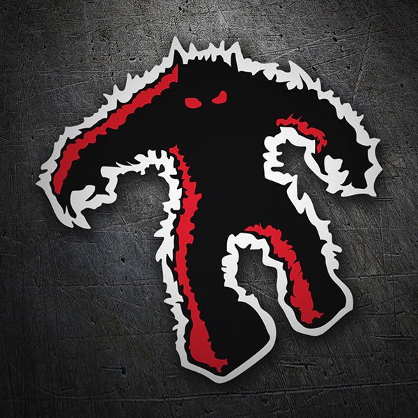Shaggy Monster Silhouette 1/1