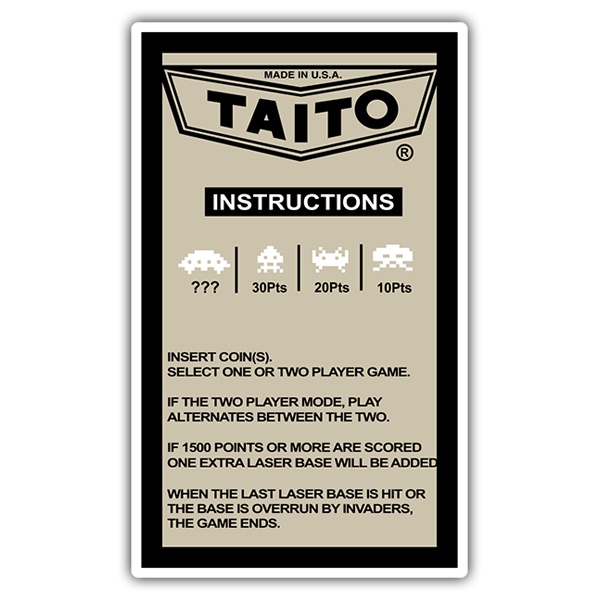 Car & Motorbike Stickers: Taito Instructions