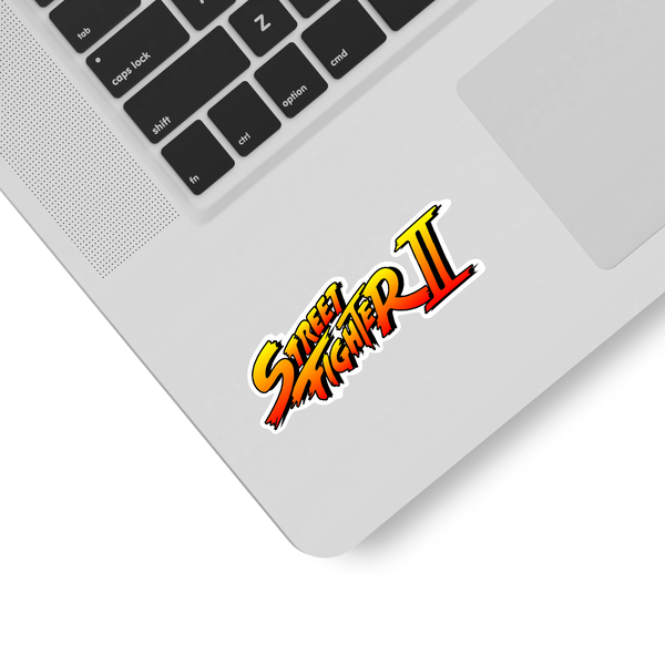 Car & Motorbike Stickers: Street Fighter II Logo Shadow