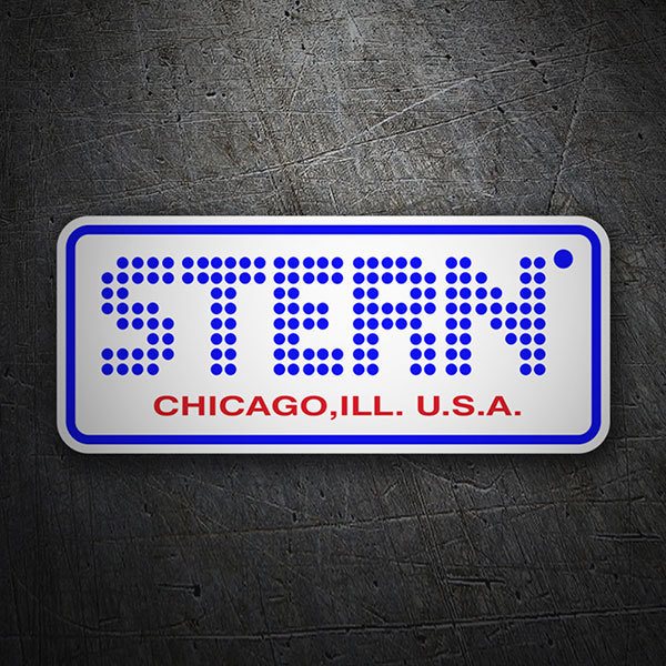 Car & Motorbike Stickers: Stern Chicago