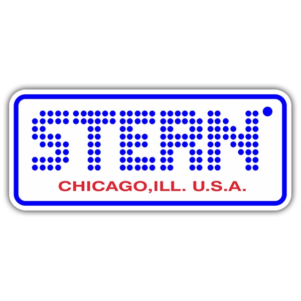 Car & Motorbike Stickers: Stern Chicago