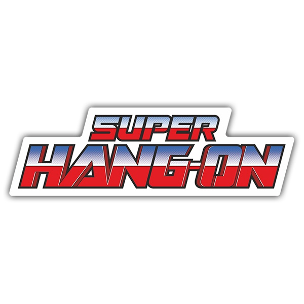 Car & Motorbike Stickers: Super Hang-On