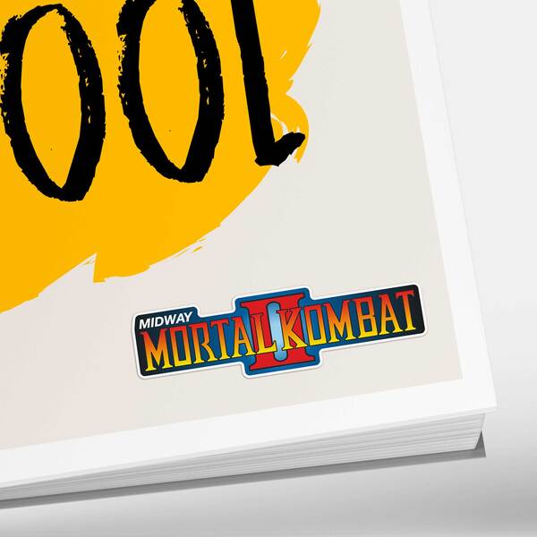 Car & Motorbike Stickers: MIDWAY MORTAL KOMBAT II