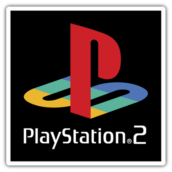 Car & Motorbike Stickers: Play Station 2 Seal