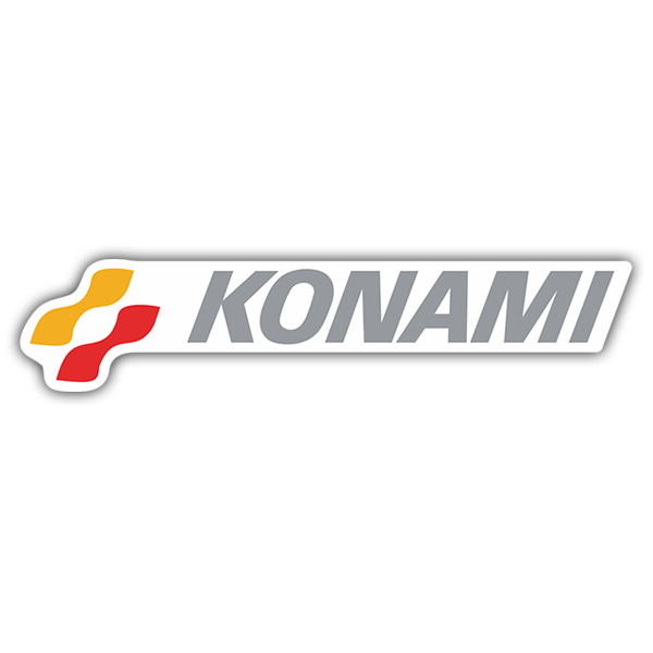 Car & Motorbike Stickers: Konami 1986