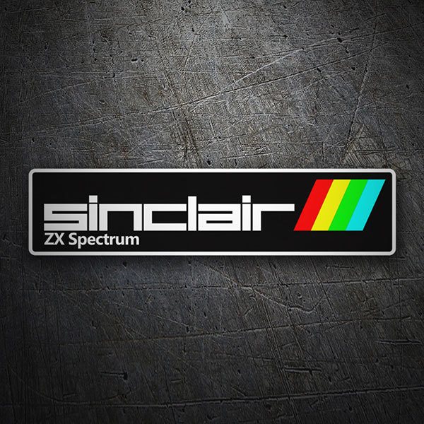 Car & Motorbike Stickers: Sinclair ZX Spectrum 1