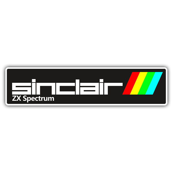 Car & Motorbike Stickers: Sinclair ZX Spectrum
