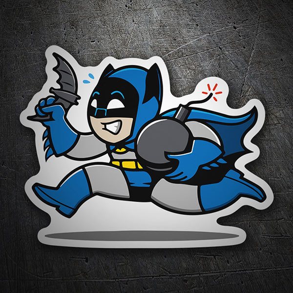 Car & Motorbike Stickers: Batman Cartoon