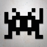 Car & Motorbike Stickers: Space Invaders Martian  2