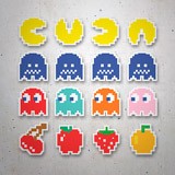 Car & Motorbike Stickers: Pac-Man Characters 3