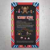Car & Motorbike Stickers: Donkey Kong Nintendo 3