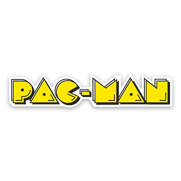 Car & Motorbike Stickers: Pac-Man Game