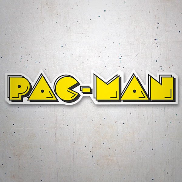 Sticker Pac-Man Game | MuralDecal.com