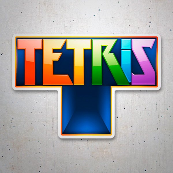 Car & Motorbike Stickers: Tetris Emblem