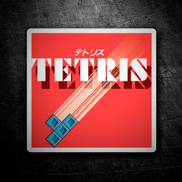 Car & Motorbike Stickers: Tetris, Japanese version