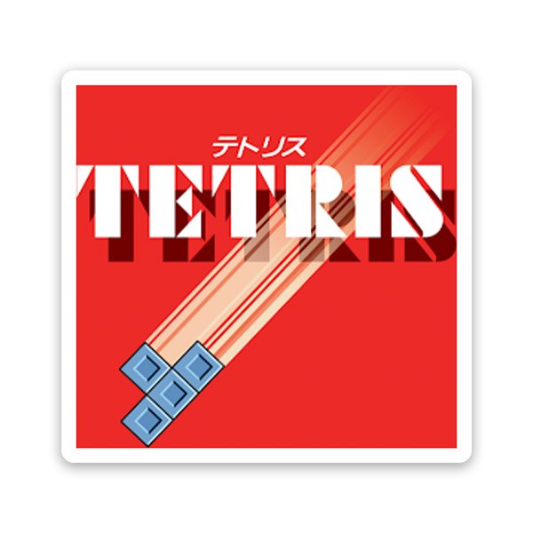 Car & Motorbike Stickers: Tetris, Japanese version