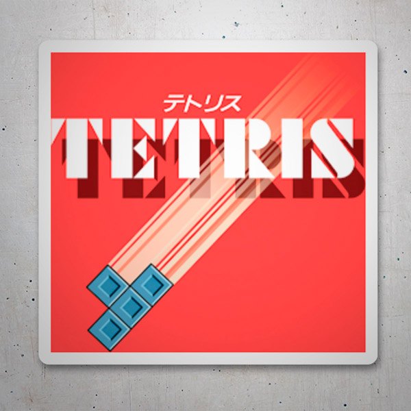 Car & Motorbike Stickers: Tetris, Japanese version