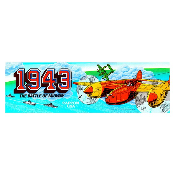 Car & Motorbike Stickers: 1943 The Battle of Midway