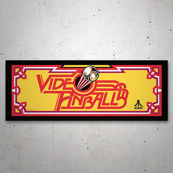 Car & Motorbike Stickers: Video Pinball