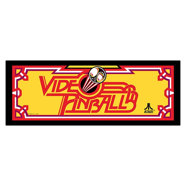 Car & Motorbike Stickers: Video Pinball