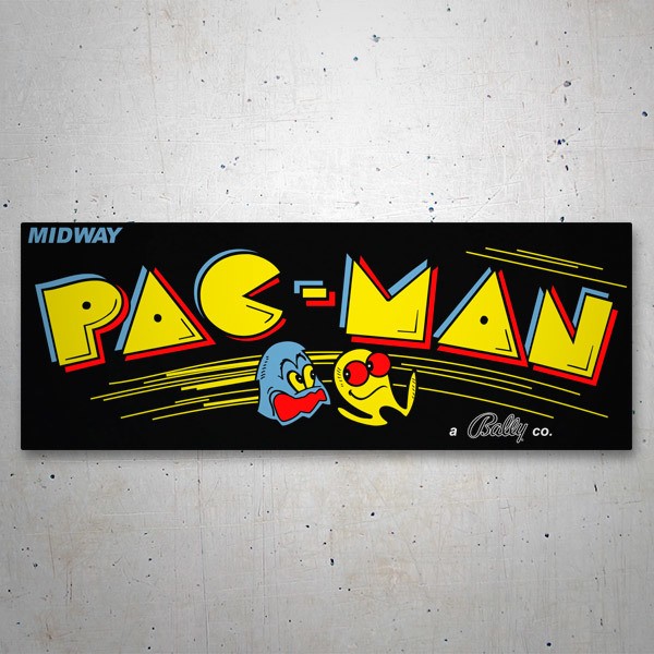 Car & Motorbike Stickers: Pac-Man Midway