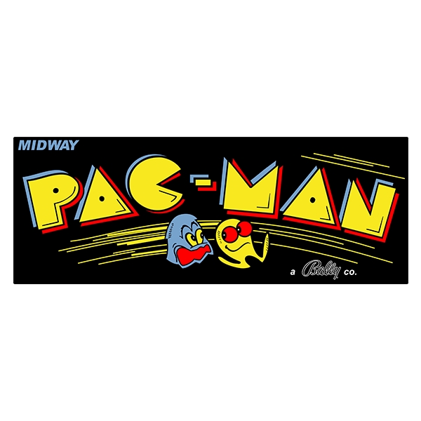 Car & Motorbike Stickers: Pac-Man Midway