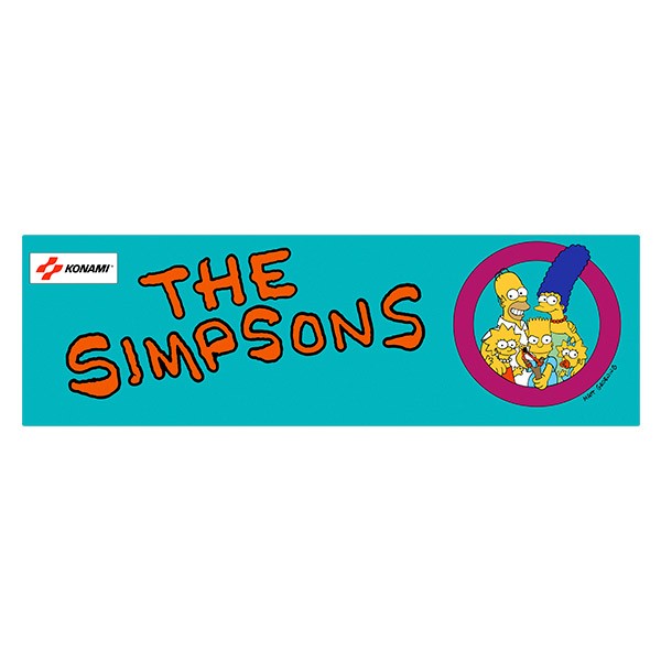 Car & Motorbike Stickers: The Simpsons