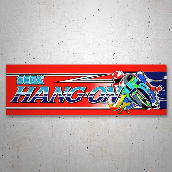 Car & Motorbike Stickers: Super Hang-On