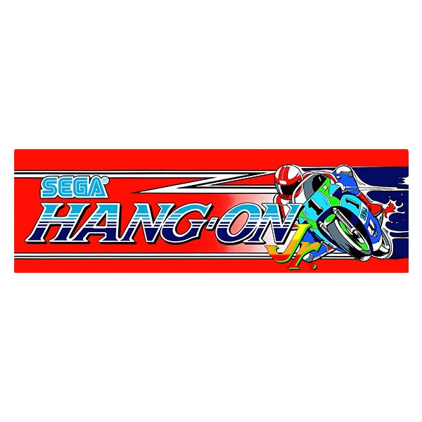 Car & Motorbike Stickers: Super Hang-On