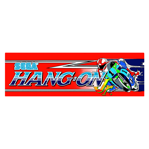 Car & Motorbike Stickers: Super Hang-On