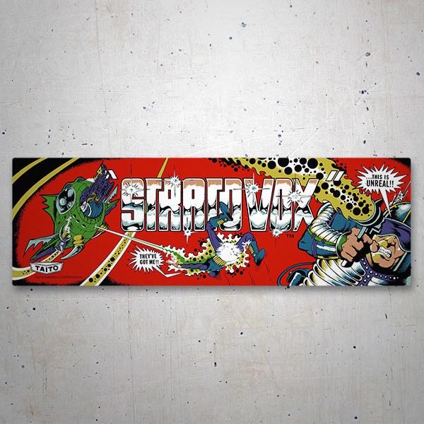 Car & Motorbike Stickers: Strato Vox