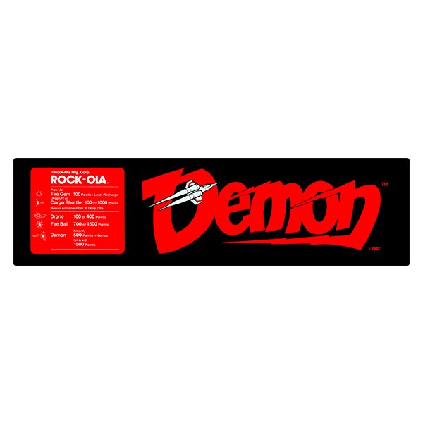 Car & Motorbike Stickers: Demon