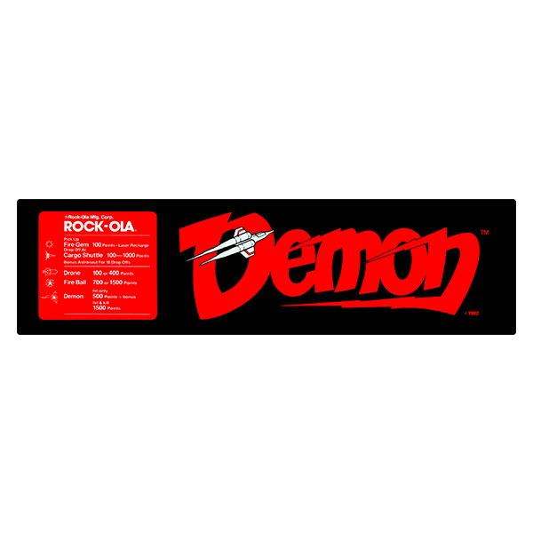 Car & Motorbike Stickers: Demon