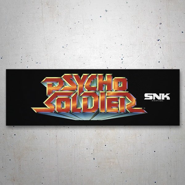 Car & Motorbike Stickers: Psycho Soldier