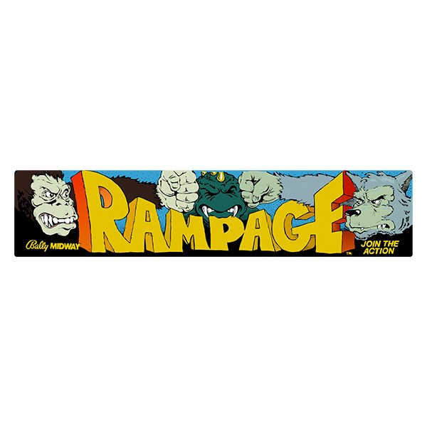 Car & Motorbike Stickers: Rampage