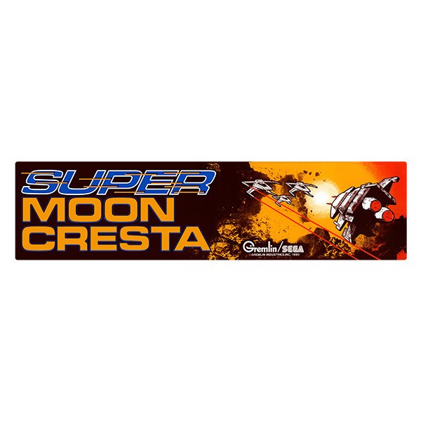 Car & Motorbike Stickers: Super Moon Cresta